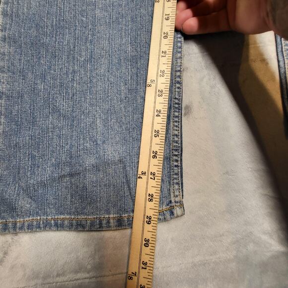 Levis 569 Jeans Mens 40x30 Blue Loose Straight Leg Denim Sits Below Waist - Picture 7 of 10